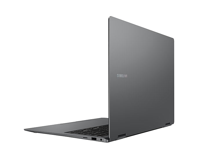 Samsung Galaxy Book5 Pro 360 Copilot+ PC Intel Core Ultra 7 258V Hybrid (2-in-1) 40,6 cm (16") Touchscreen WQXGA+ 32 GB LPDDR5x-SDRAM 512 GB SSD Wi-Fi 7 (802.11be) Windows 11 Pro Deutsch Grau