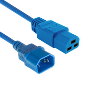 Cavo di alimentazione ACT C14 - C21 IEC60320 blu 2 m