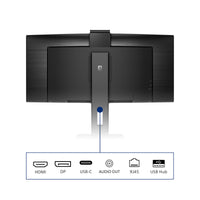 Philips P Line 346P1CRH/00 Computerbildschirm 86,4 cm (34") 3440 x 1440 Pixel UltraWide Quad HD LED Schwarz