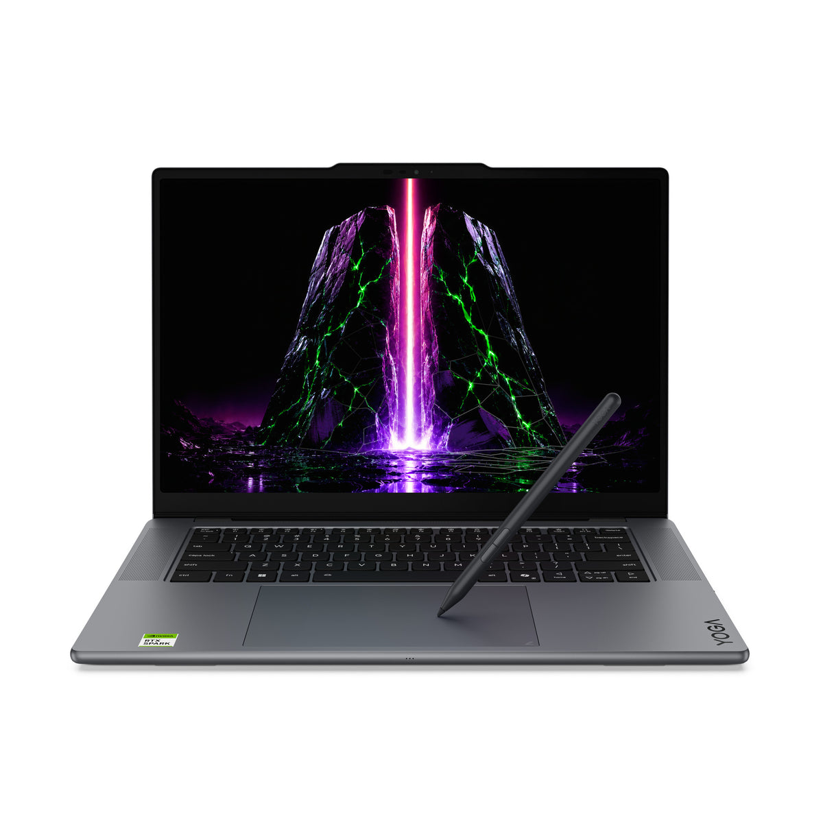 Lenovo Yoga Pro 9 15N1X11 Copilot+ PC NVIDIA RTX Spark N1X Laptop 38,9 cm (15.3") Touchscreen WQXGA 64 GB LPDDR5x-SDRAM 1 TB SSD Wi-Fi 7 (802.11be) Windows 11 Pro Grau Schweiz