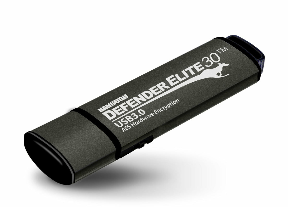 iStorage Kanguru Elite30 USB-Stick 256 GB USB Typ-A 3.2 Gen 1 (3.1 Gen 1) Schwarz