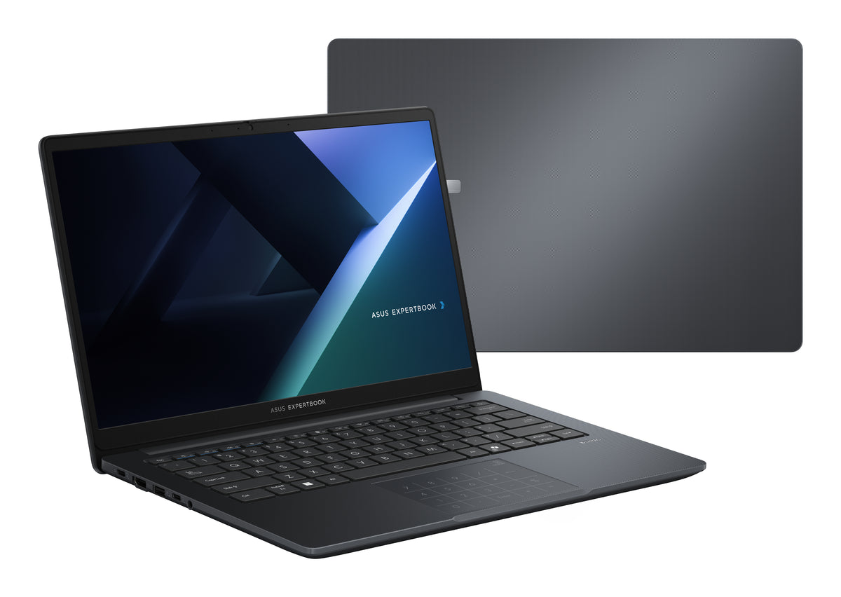 ASUS ExpertBook BM1 BM1403CDA-S61825X AMD Ryzen™ 5 150 Laptop 35.6 cm (14") Full HD 16 GB DDR5-SDRAM 512 GB SSD Wi-Fi 6 (802.11ax) Windows 11 Pro German Black, Gray