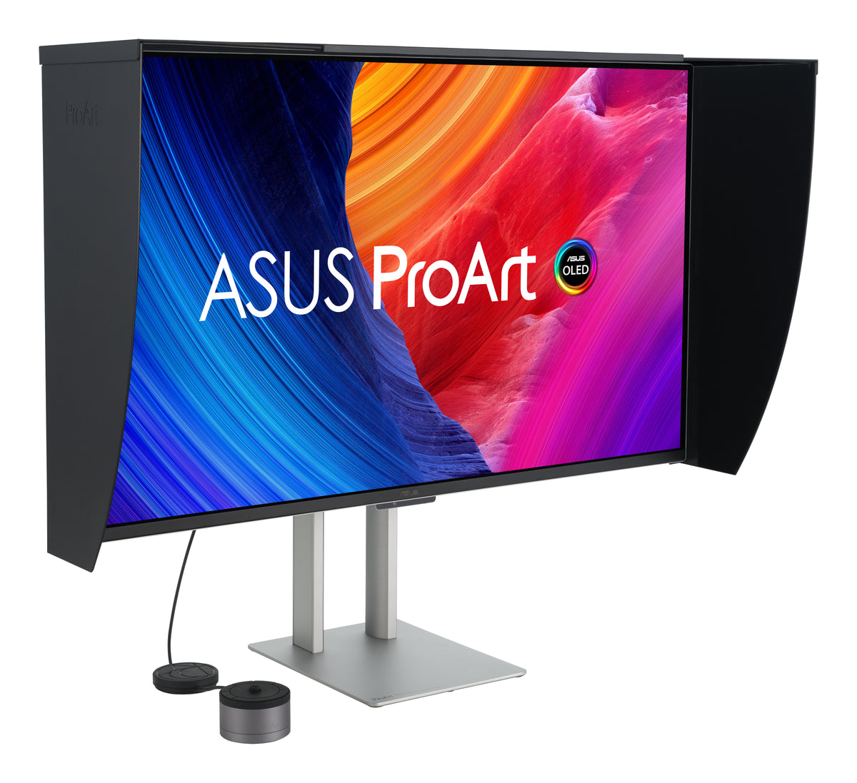 ASUS ProArt OLED PA32UCDMR-K Computerbildschirm 80 cm (31.5") 3840 x 2160 Pixel 4K Ultra HD QD-OLED Schwarz, Silber