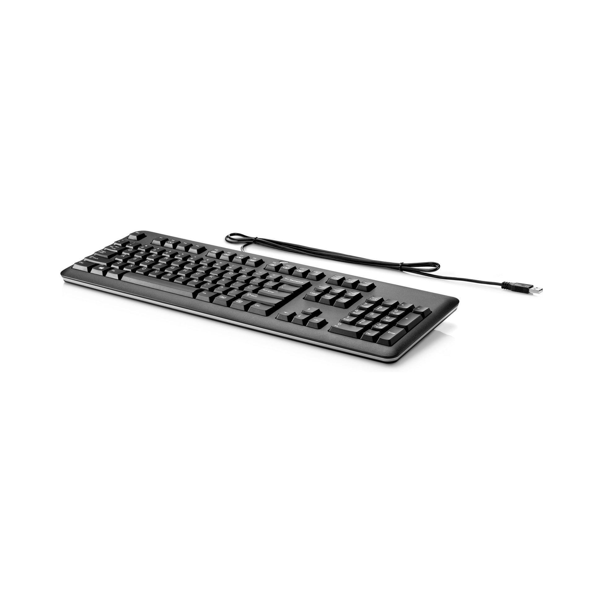 HP Tastatur Standard, USB, Swiss, schwarz