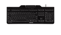 Contour Design KC 1000 SC Kabelgebundene Chipkarten Tastatur, Schwarz, USB (QWERTZ - DE)