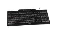 Contour Design KC 1000 SC Kabelgebundene Chipkarten Tastatur, Schwarz, USB (QWERTZ - DE)