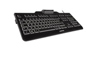 Contour Design KC 1000 SC Kabelgebundene Chipkarten Tastatur, Schwarz, USB (QWERTZ - DE)