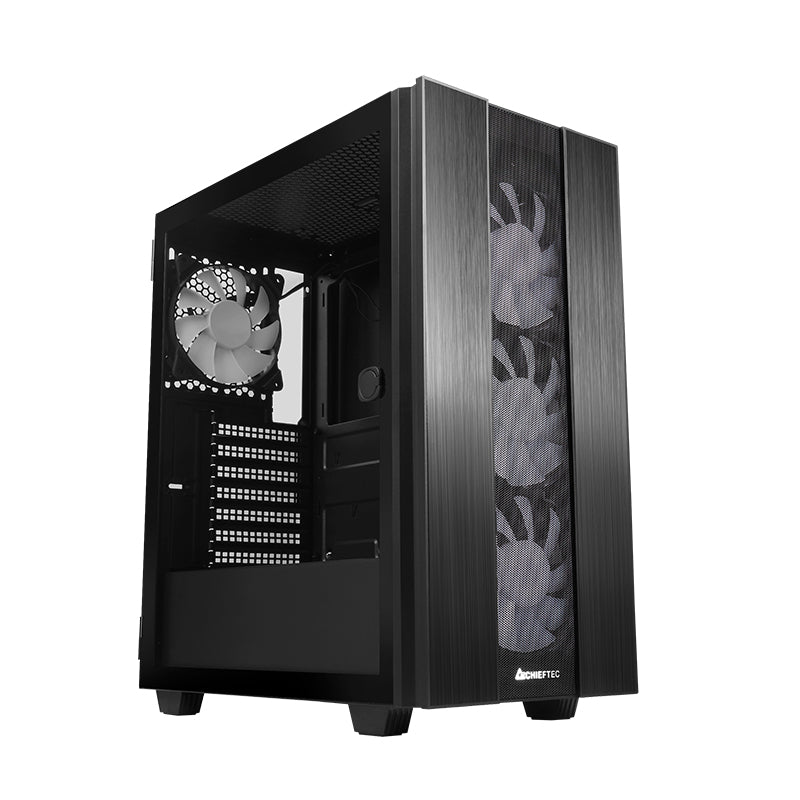 Chieftec HUNTER 2 Midi Tower Schwarz