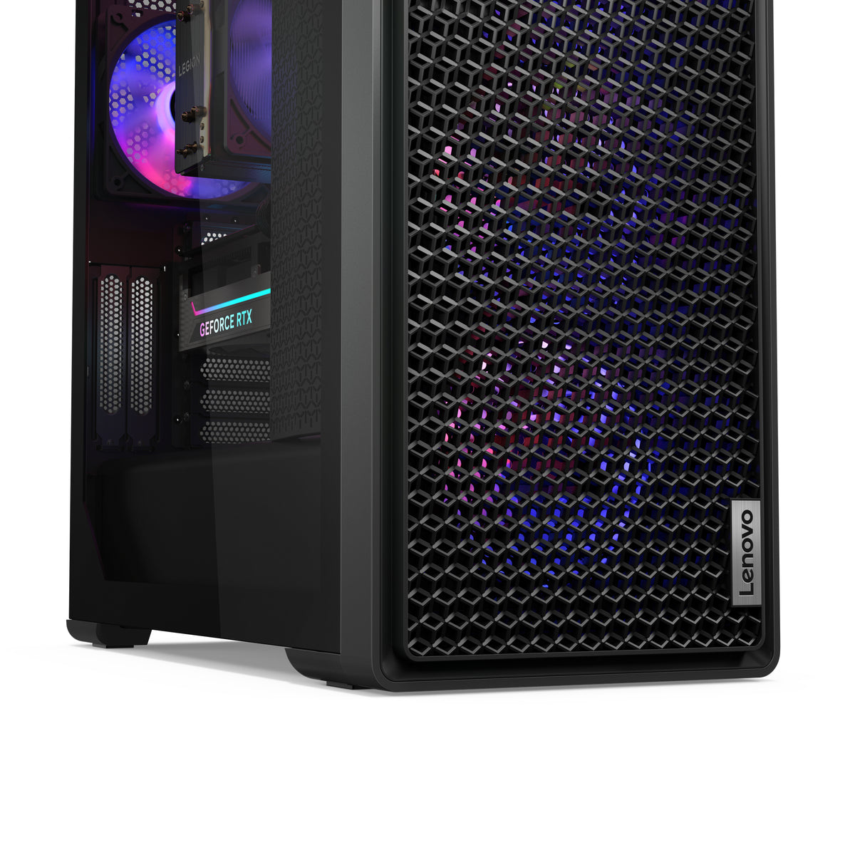 Lenovo Legion T7 34IAS10 Intel Core Ultra 7 265K 32 GB DDR5-SDRAM 1 TB SSD NVIDIA GeForce RTX 5070 Ti Windows 11 Home Tower PC Grau