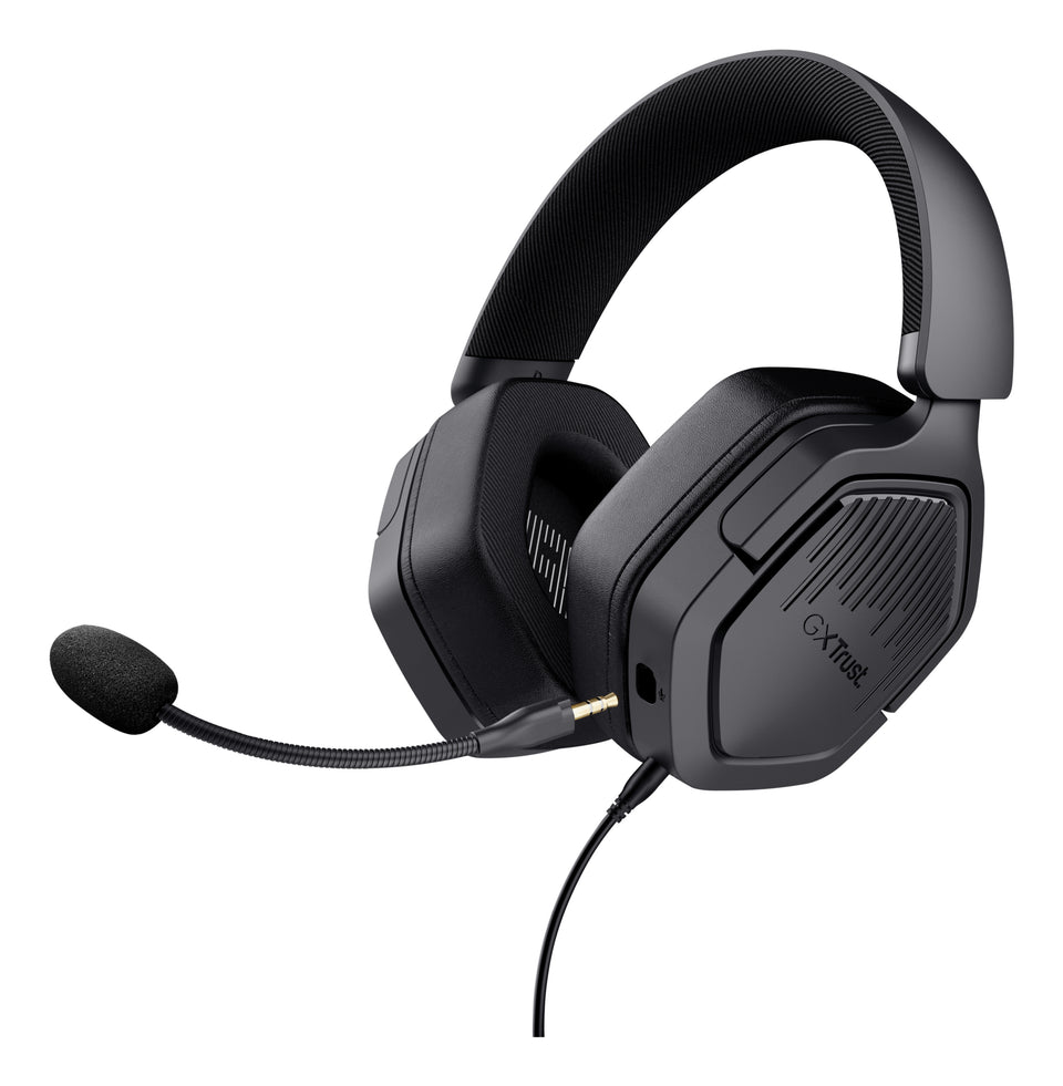 Trust GXT492 Carus Wired Over-Ear Gaming Headset Black