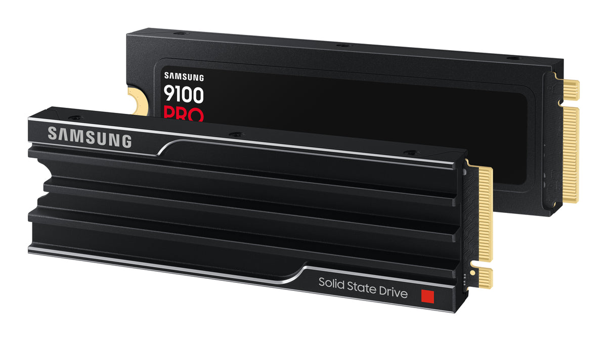 Samsung 9100 PRO Heatsink PCIe® 5.0 NVMe™ M.2 SSD - 1 TB