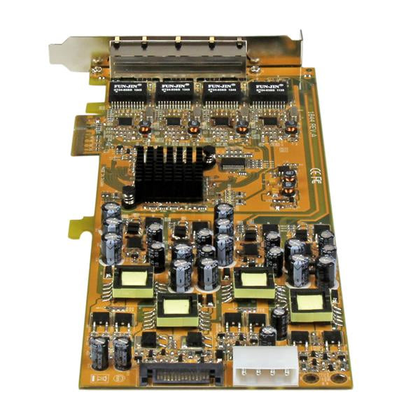 StarTech.com 4 Port Gigabit Power over Ethernet PCI Express Netzwerkkarte - PSE / PoE PCIe NIC