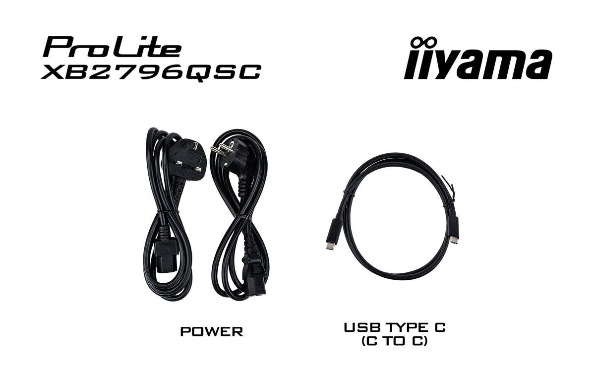 iiyama ProLite XB2796QSC-B1 Computerbildschirm 68,6 cm (27") 2560 x 1440 Pixel Quad HD LED Schwarz