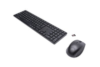 HP 650 Wireless Keyboard and Mouse Combo Tastatur Maus enthalten Haus RF Wireless AZERTY Belgisch Schwarz