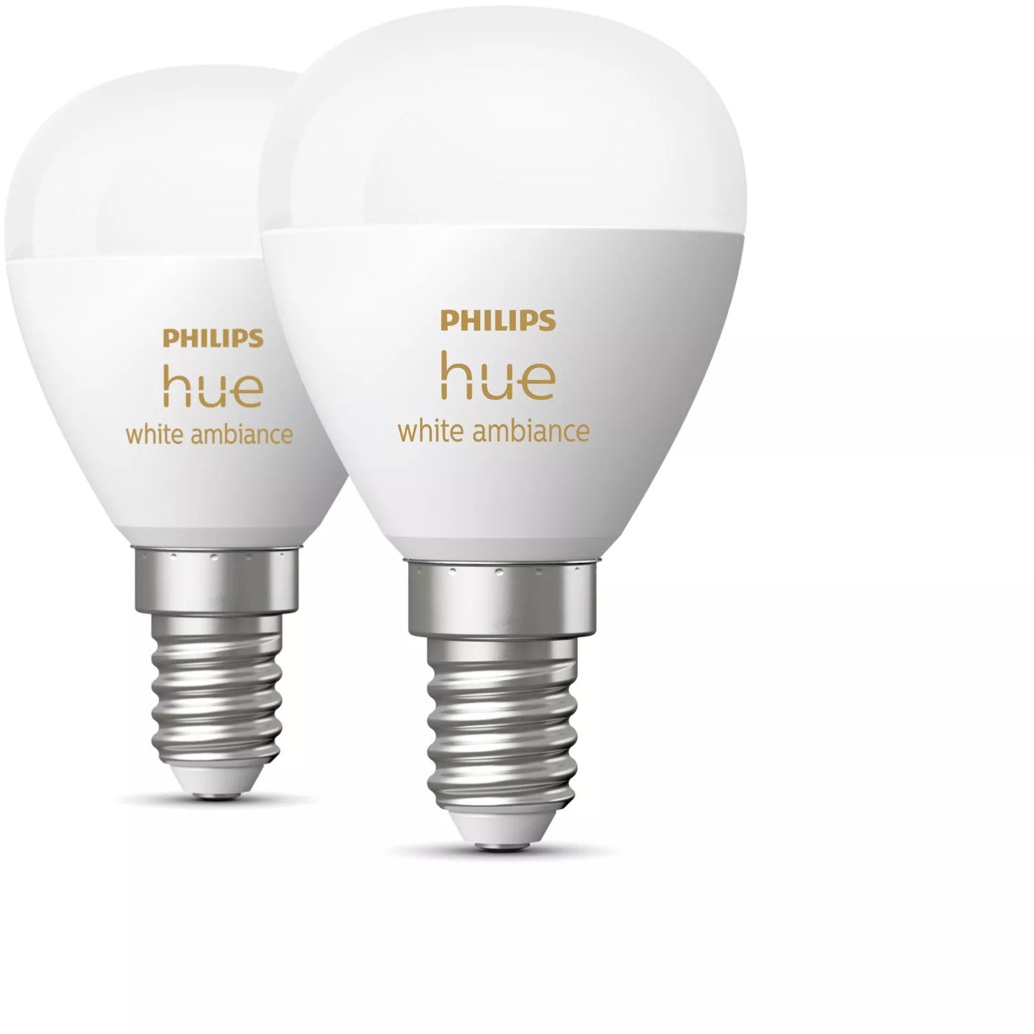 Philips Hue White Ambiance E14 Luster Tropfen Doppelpack 2x470lm