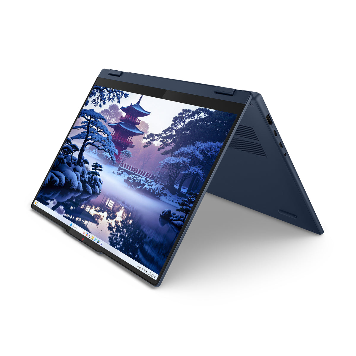 Lenovo IdeaPad 5 2-in-1 16IAL10 Intel Core Ultra 5 225U Hybrid (2-in-1) 40,6 cm (16") Touchscreen WUXGA 16 GB LPDDR5x-SDRAM 512 GB SSD Wi-Fi 6 (802.11ax) Windows 11 Home Schweiz Blau