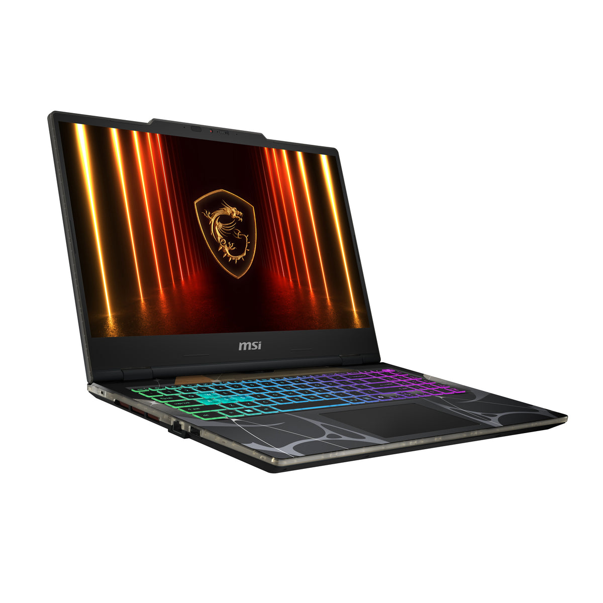 MSI Cyborg A15 AI B2HWFKG-009FR AMD Ryzen™ 7 260 Laptop 39,6 cm (15.6") Full HD 16 GB DDR5-SDRAM 512 GB SSD NVIDIA GeForce RTX 5060 Wi-Fi 6E (802.11ax) Windows 11 Home Schwarz