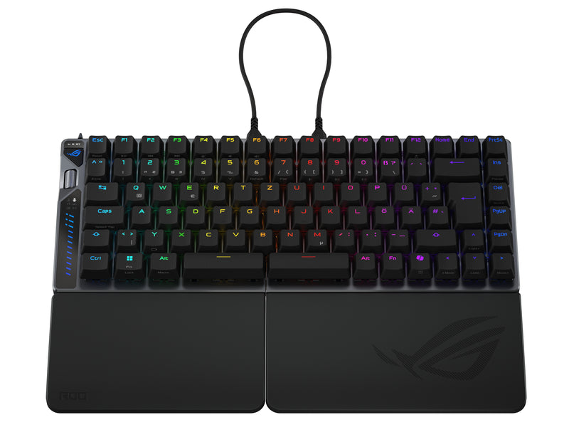 ASUS ROG Falcata Tastatur Gaming USB + RF Wireless + Bluetooth QWERTZ Deutsch Schwarz