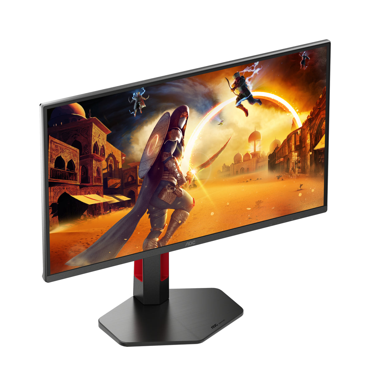AOC G4 Q25G4SR Computerbildschirm 62,2 cm (24.5") 2560 x 1440 Pixel Quad HD LED Schwarz, Rot
