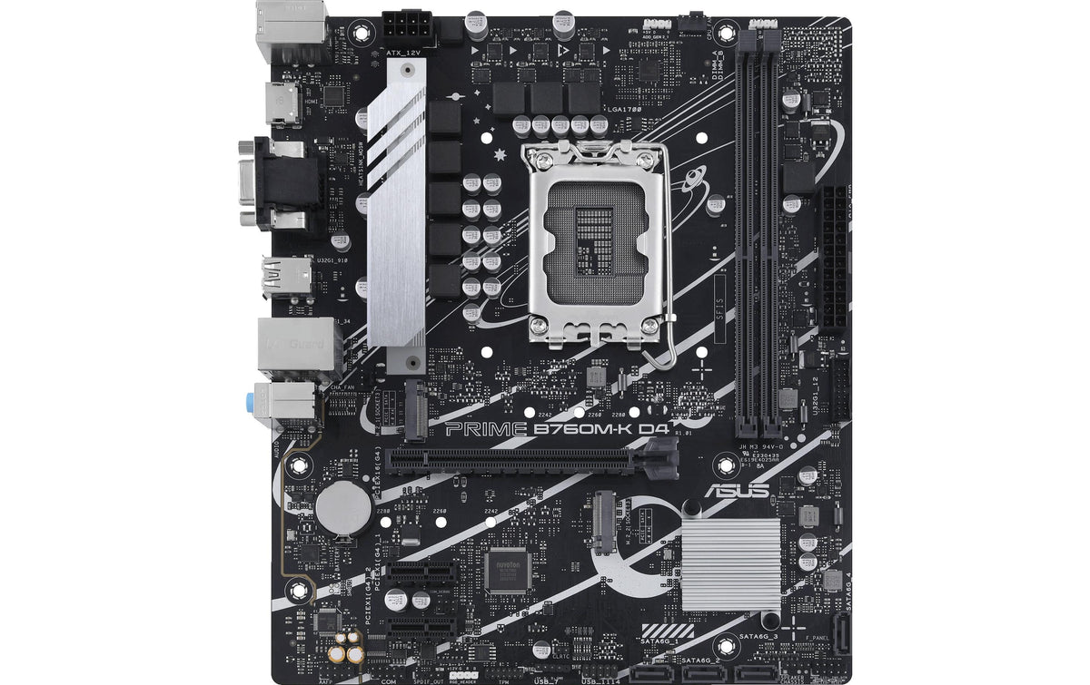 ASUS PRIME B760M-K D4 LGA1700 DDR4 Micro-ATX