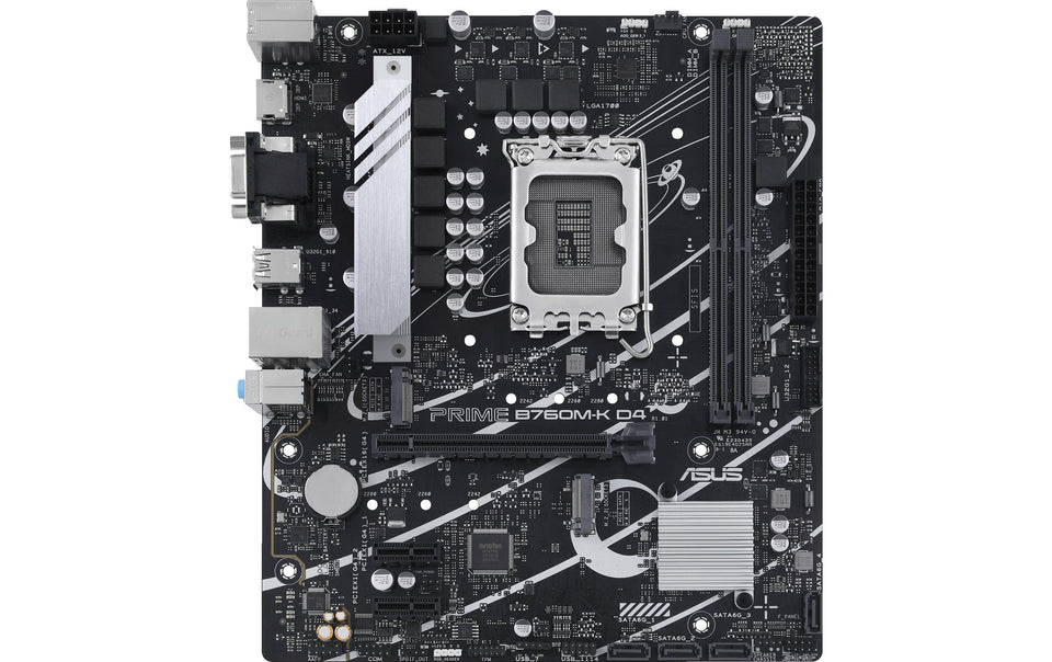 ASUS PRIME B760M-K D4 LGA1700 DDR4 Micro-ATX