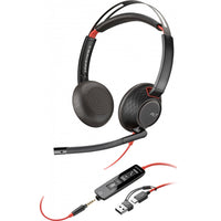 HP Poly Headset Blackwire C5220 Stereo USB-C/A & 3.5 mm (bulk)