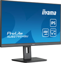 iiyama XUB2792HSU-B6 Computerbildschirm 68,6 cm (27") 1920 x 1080 Pixel Full HD LED Schwarz