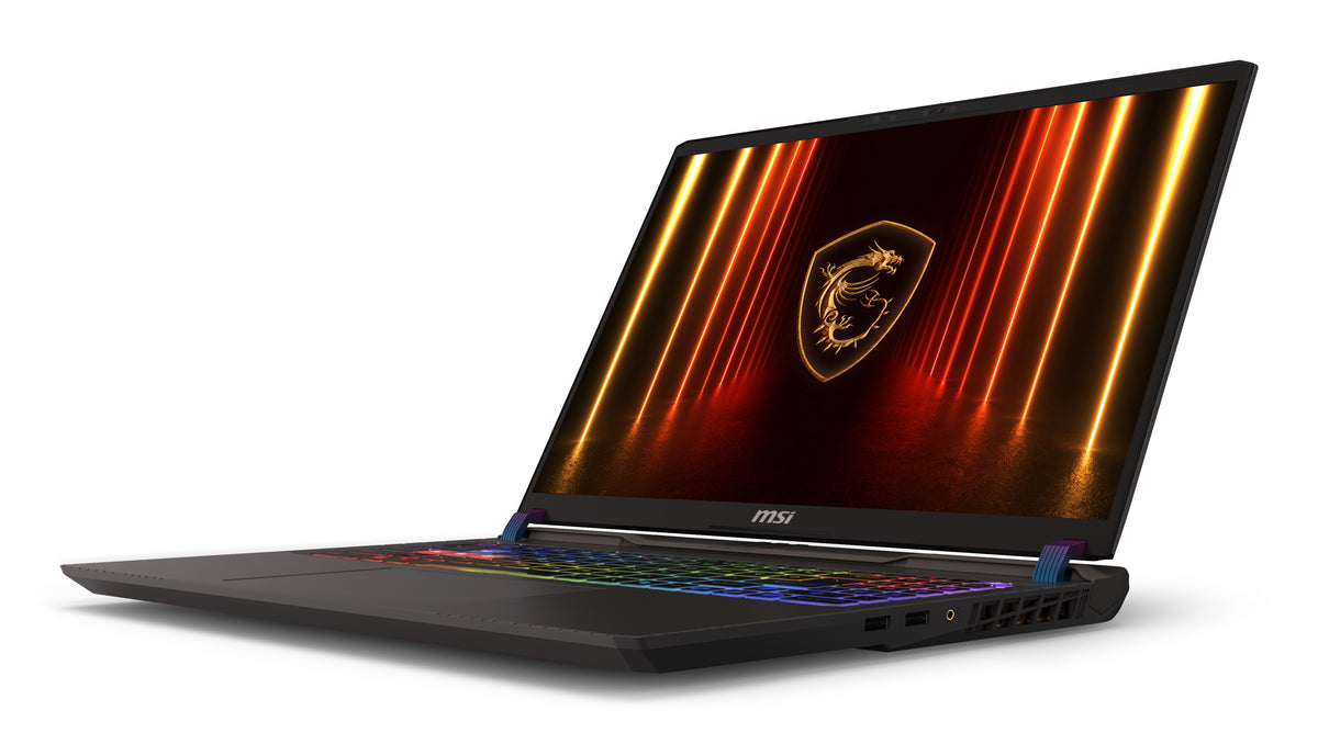 MSI Vector 18 HX AI A2XWJG-657 Intel Core Ultra 9 275HX Laptop 45,7 cm (18") Quad HD+ 32 GB DDR5-SDRAM 2 TB SSD NVIDIA GeForce RTX 5090 Wi-Fi 7 (802.11be) Windows 11 Home Grau
