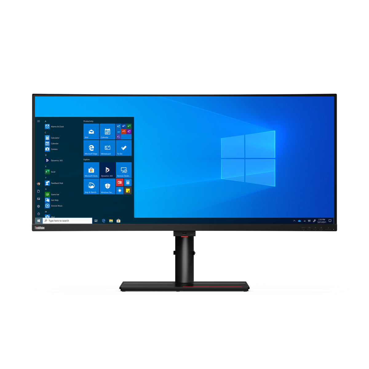 Lenovo ThinkVision P40w-20 Computerbildschirm 100,8 cm (39.7") 5120 x 2160 Pixel 5K Ultra HD LED Schwarz