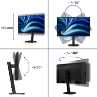 Philips 27IN 16:9 IPS 120HZ 1920X1080 H AS 150MM D-SUB X 1 HDMI X 1X 1.4 Computerbildschirm 68,6 cm (27") 1920 x 1080 Pixel