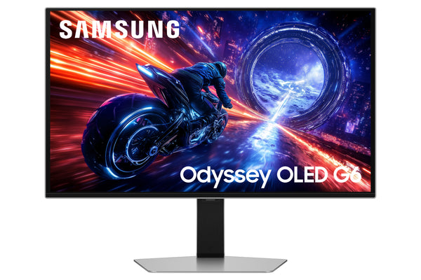 Monitor Samsung G60SF 68,6 cm (27") 2560 x 1440 Pixel Quad HD OLED Argento