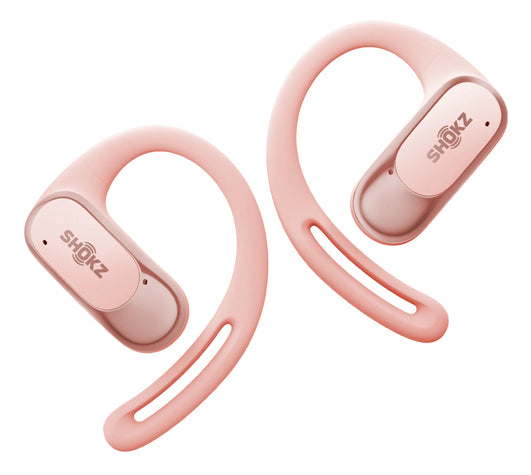 SHOKZ OpenFit Air Wireless Earbuds Earhook Calls/Music/Sports/Everyday Bluetooth Pink