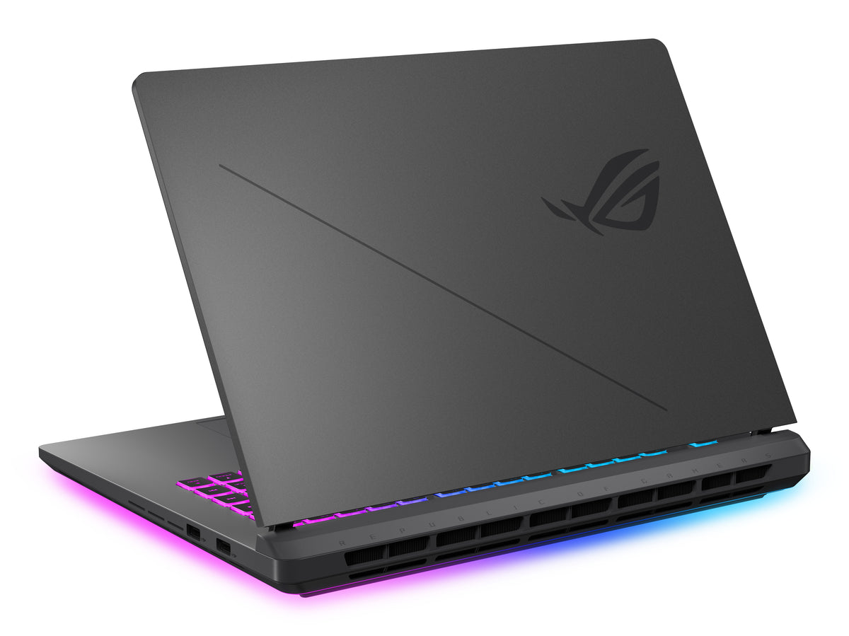 ASUS ROG Strix G16 G615LW-S5193W Intel Core Ultra 9 275HX Laptop 40,6 cm (16") WQXGA 64 GB DDR5-SDRAM 2 TB SSD NVIDIA GeForce RTX 5080 Laptop GPU Wi-Fi 7 (802.11be) Windows 11 Home Grau