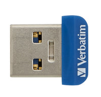 Verbatim Store 'n' Stay NANO - USB 3.0-Stick 64 GB - Blau