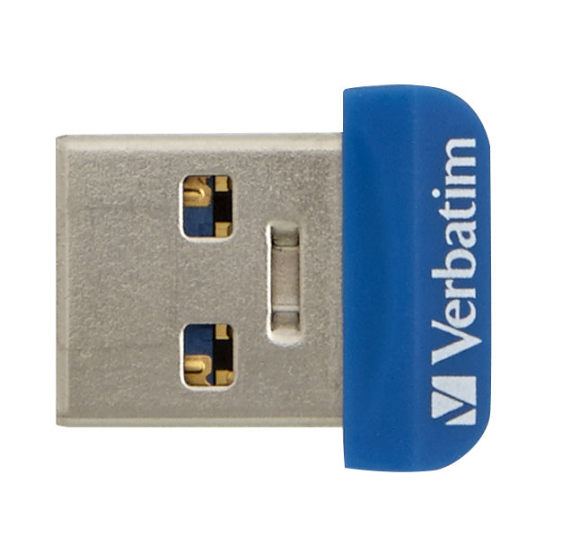 Verbatim Store 'n' Stay NANO - USB 3.0-Stick 64 GB - Blau