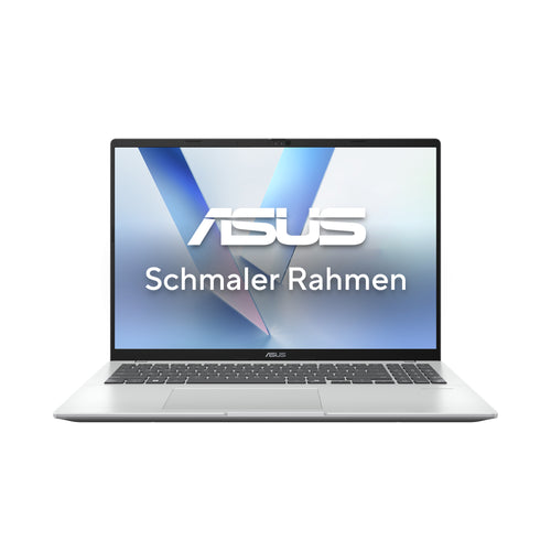 ASUS Vivobook 16 M1607KA-MB058W AMD Ryzen AI 7 350 Laptop 40,6 cm (16") WUXGA 16 GB DDR5-SDRAM 1 TB SSD Wi-Fi 6 (802.11ax) Windows 11 Home Deutsch Silber