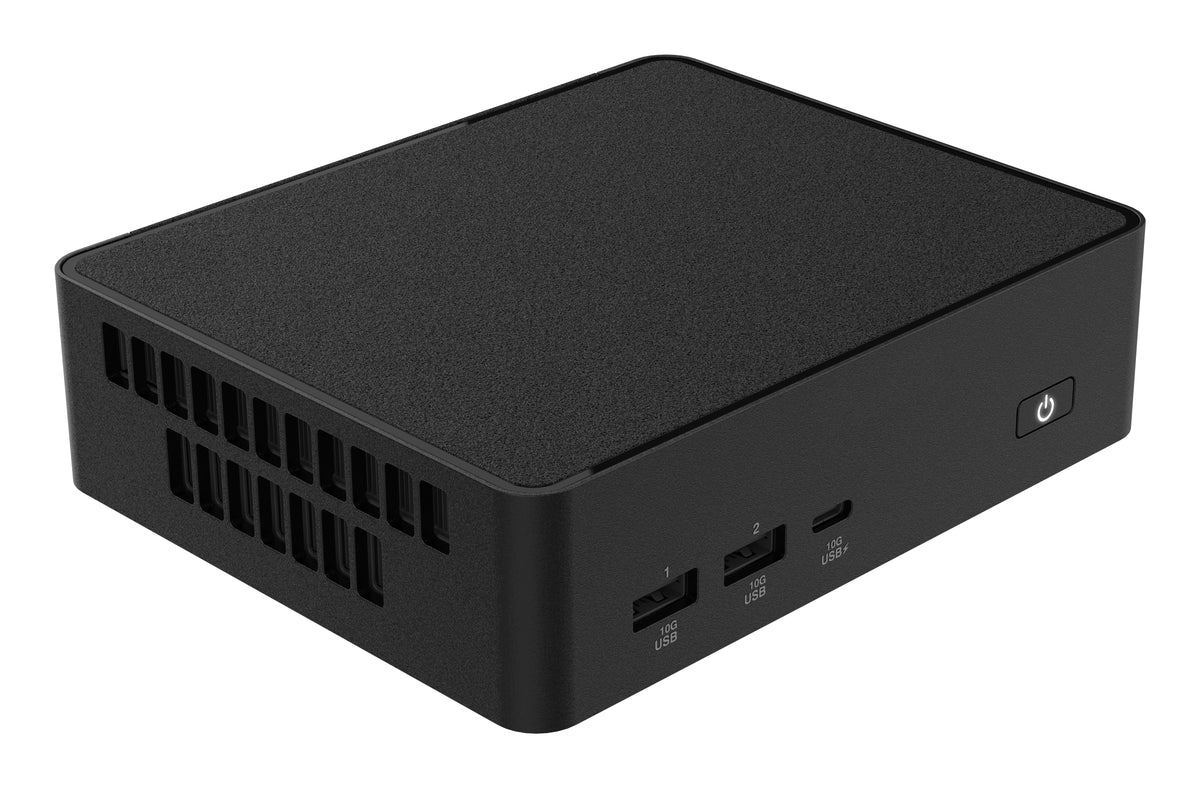 ASUS NUC RNUC16WCKW3051M2 Intel Core 3 304 8 GB DDR5-SDRAM 128 GB SSD Mini PC Mini-PC Schwarz