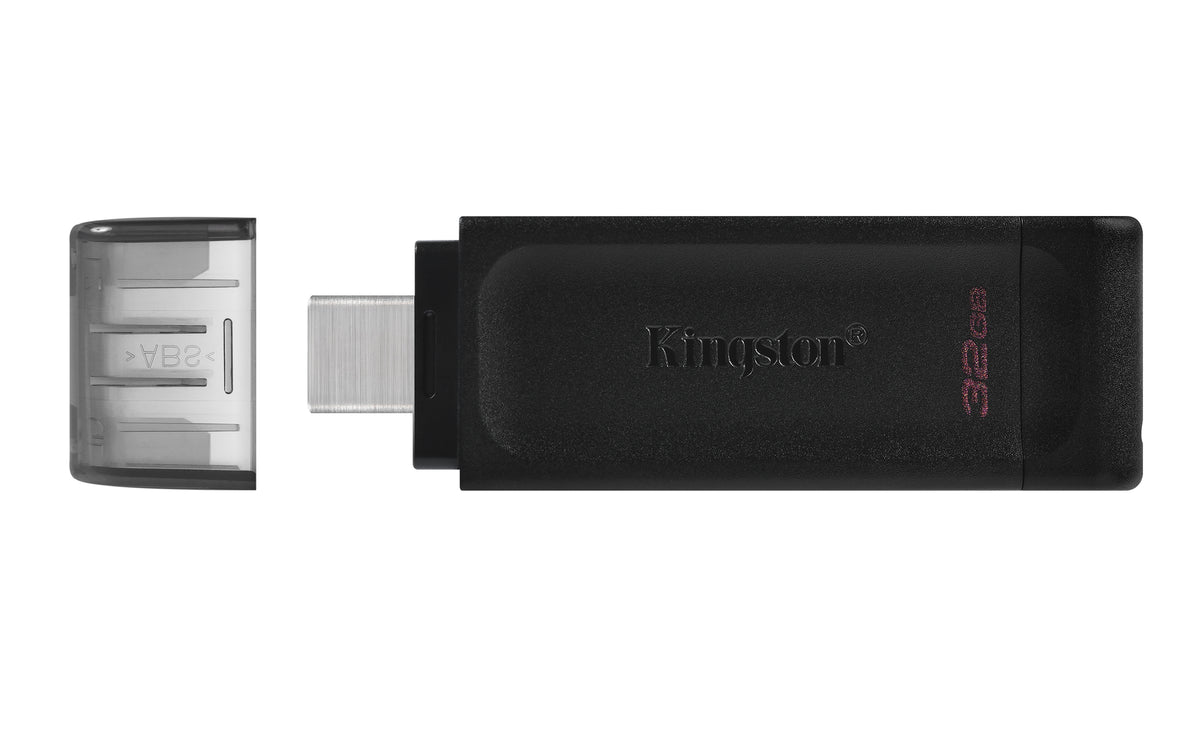 Kingston Technology DataTraveler 70 USB-Stick 32 GB USB Typ-C 3.2 Gen 1 (3.1 Gen 1) Schwarz