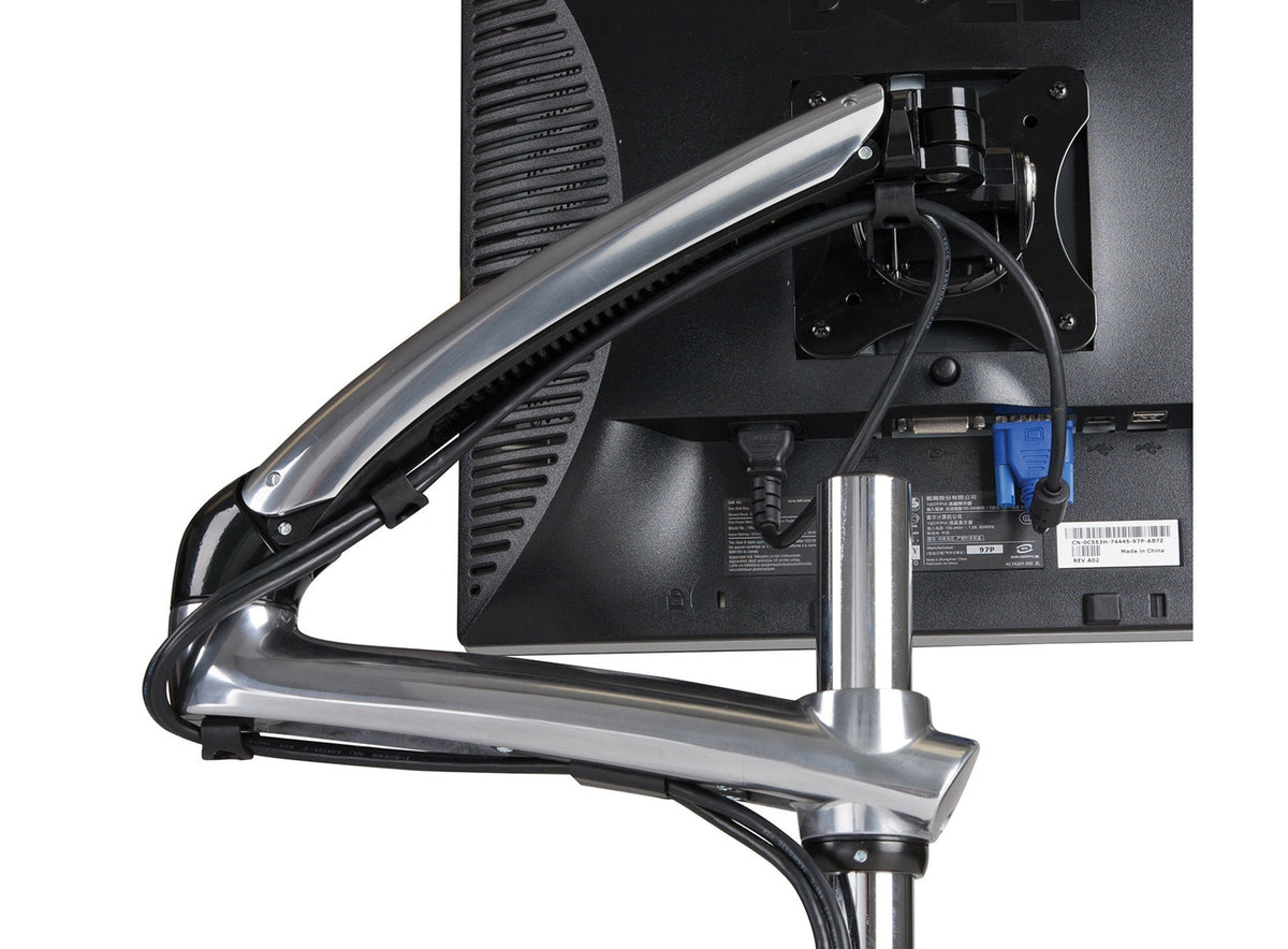 Peerless LCT620A-G Flachbildschirm-Tischhalterung 73,7 cm (29") Tisch/Bank Schwarz, Silber
