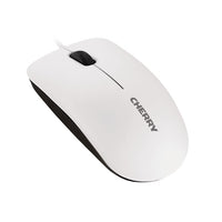 CHERRY MC 1000 Kabelgebundene Maus, Weiß Grau, USB