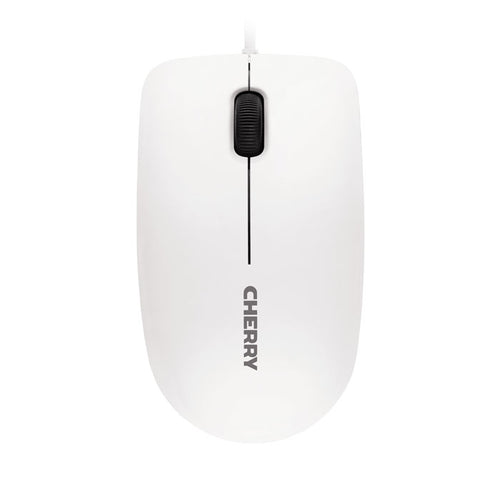 CHERRY MC 1000 Kabelgebundene Maus, Weiß Grau, USB