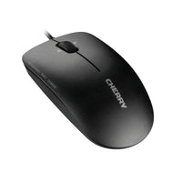 CHERRY MC 2000 Kabelgebundene Maus mit schwenkbarem Rad, Schwarz, USB