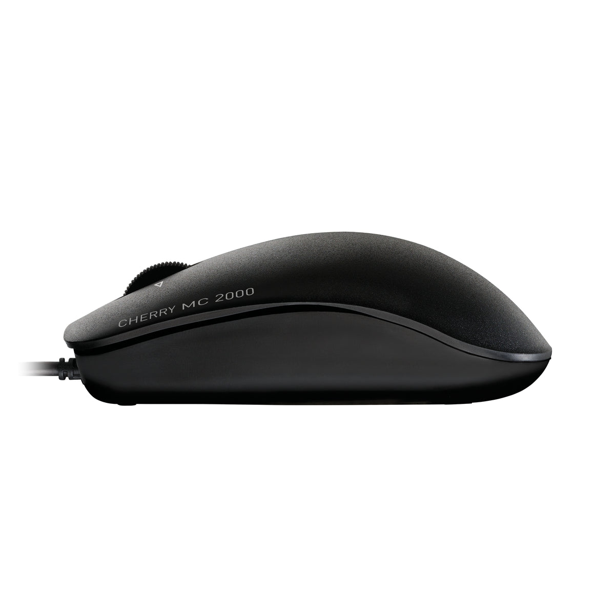 CHERRY MC 2000 Kabelgebundene Maus mit schwenkbarem Rad, Schwarz, USB