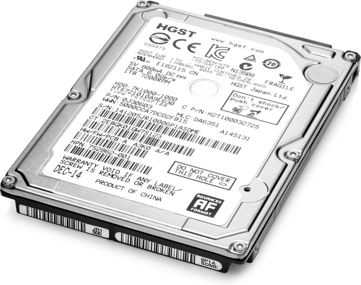 HP Festplatte, 1 TB, SATA, 7.200 U/min