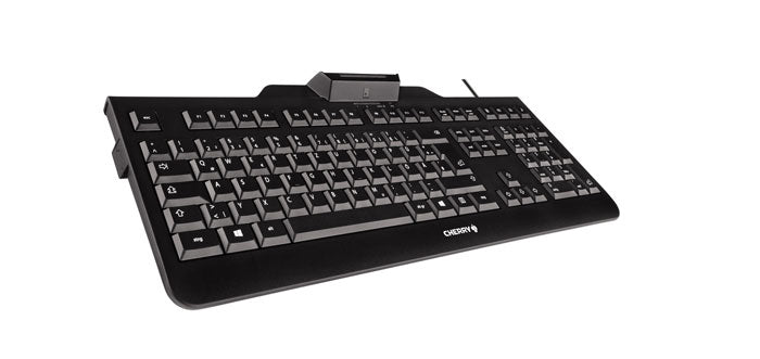 CHERRY KC 1000 SC Tastatur USB QWERTZ Schweiz Schwarz