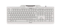 CHERRY KC 1000 SC Tastatur Büro USB QWERTY UK Englisch Grau