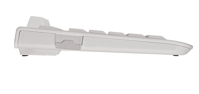 CHERRY KC 1000 SC Tastatur Universal USB AZERTY Belgisch Weiß