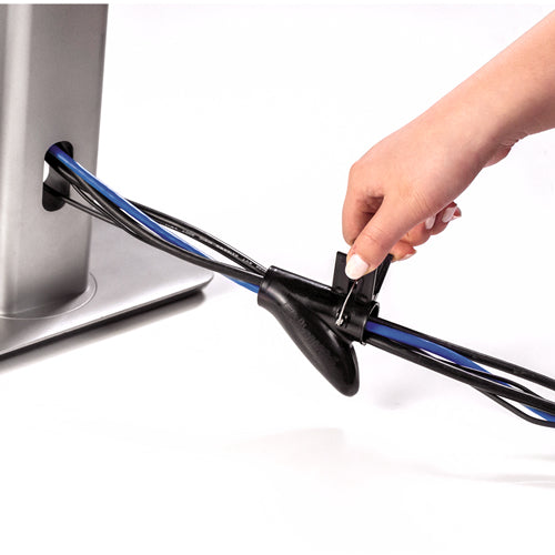 Fellowes CableZip Tisch/Bank Kabelmuffe Schwarz 1 Stück(e)