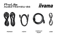 iiyama XUB2792HSU-B6 Computerbildschirm 68,6 cm (27") 1920 x 1080 Pixel Full HD LED Schwarz