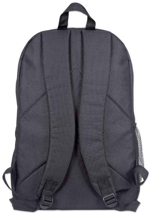 Manhattan Knappack Notebookrucksack, Für Notebooks bis 15,6", Top Load, sehr leicht, schwarz